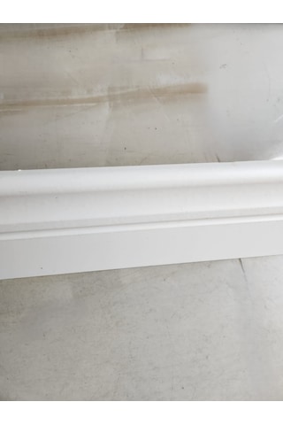 Yalı Serisi Lake Beyaz U Model 12cm Pvc Süpürgelik