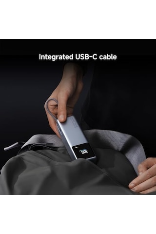 Xiaomi 165w Power Bank 10000mah Dahili Kablo Diğer