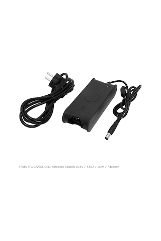 Frisby FPA-7226Dl Notebook Adaptör Dell Uyumlu 19.5V-4.62A 7.4x5.0 Frisby FPA-7226Dl Notebook Adaptör Dell Uyumlu 19.5V-4.62A 7.4x5.0