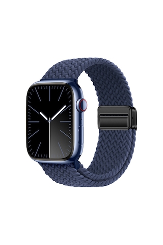 Watch 7 41mm Mkst Krd-134 Örgü Tasarımlı Hasır Kordon Strap Kayış - Lila
