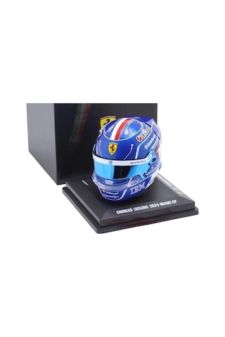 Looksmart Ferrari Sf-25 Charles Leclerc Miami Gp 2025 Diecast Kask 1/5