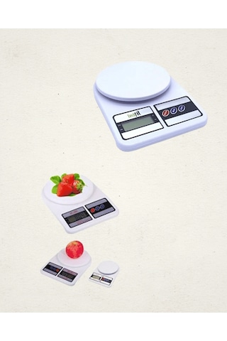 10 Kg Kapasiteli Lcd Ekranlı Dijital Mutfak Tartıs Yeni Nesil Diğer 03089643