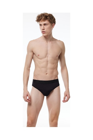 Malabadi Siyah Erkek 2 Li Modal Slip Külot 080 Siyah