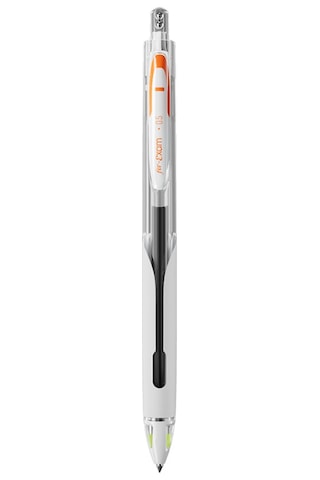 Wrıtech W-5a Age 0,5mm Beyaz Gövde Siyah Jel Kalem - 12'li Kutu Ahşap