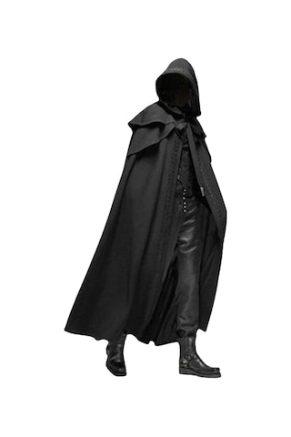 Cadılar Bayramı Kapşonlu Pelerin Unisex Erkek Kadın L2879ww-2