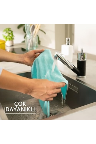 Pro Clean Aktif Enzimli Mikrofiber Temizlik Bezi, 3 Lü Paket