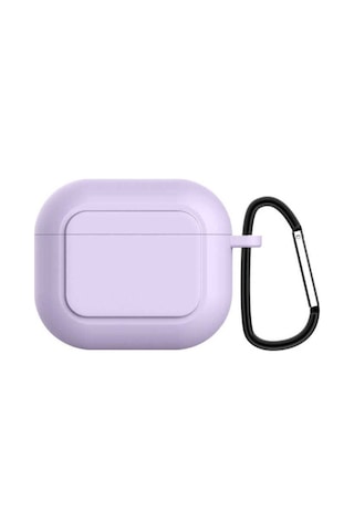 Apple AirPods Uyumlu 3. Nesil Kılıf Zore Airbag 23 Kılıf Lila