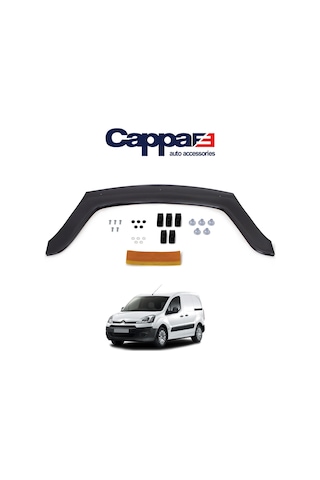 Cappafe Citroen Berlingo Ön Kaput Koruma Rüzgarlık 4Mm 2009-2018
