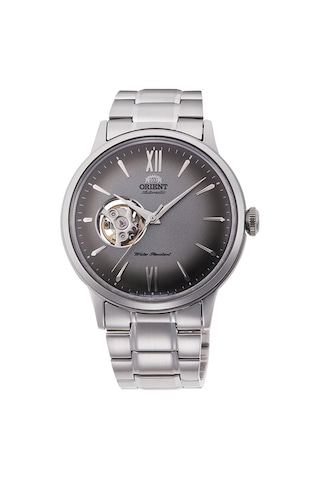 Orient Bambino Ra-ag0029n30b Kurmalı Otomatik Çelik Gri Open Heart 41 Mm Erkek Kol Saati
