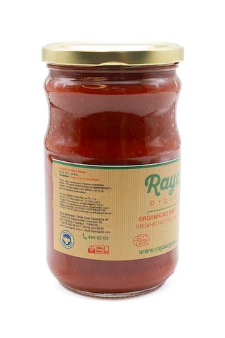 Raya Organik Organik Acı Biber Salçası 2'li Set 610gr 2 610 G
