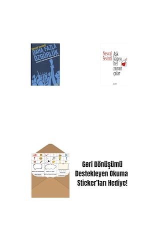 Daha Fazla Özgürlük + Aşk Kapıyı Her Zaman Çalar + Okuma Sticker'ları