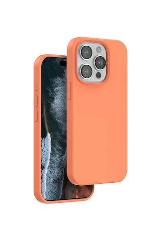 Venco - 701 - Apple iPhone Uyumlu 14 Pro Max Home Magsafe Kapak - Glblseme - - Turuncu