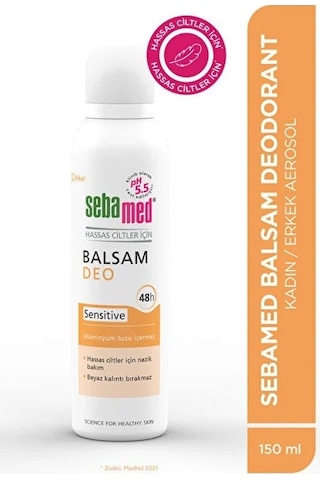 Sebamed Deodorant Aerosol 150 Ml Balsam - Sensitive/hassas 22098635