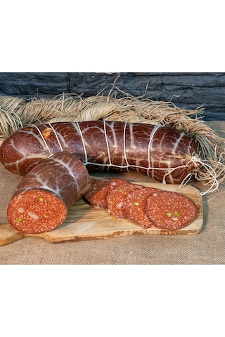 Karaca Özel Göden Antep Fıstıklı ve Hellim Peynirli Sucuk 1 KG