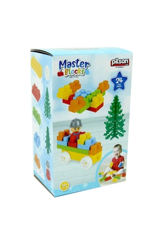 Aksesuarlı Master Bloklar 24 Parça