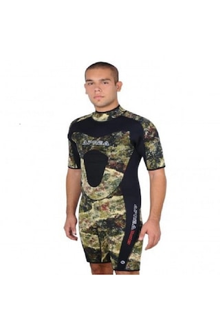 Apnea Hunter Shorty Dalış Elbisesi Kamuflaj