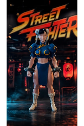 Street Fighter Chun-li Figür - Özel Tasarım 3d Koleksiyon Oyuncak Heykel Biblo Oyun Odası Dekoru