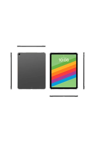 Apple Uyumlu iPad Air 13 2025 M3 Kılıf Zore Tablet Nitro Anti Shock Silikon Kapak Arka Kapak