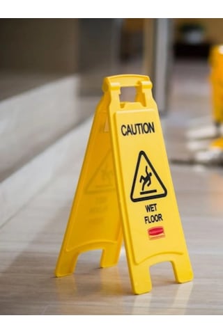 Kaygan Zemin Levhası Kaymayı Önleyici Uyarı Levhası, Kaygan Zemin İşareti, Kayma Risk Levhası