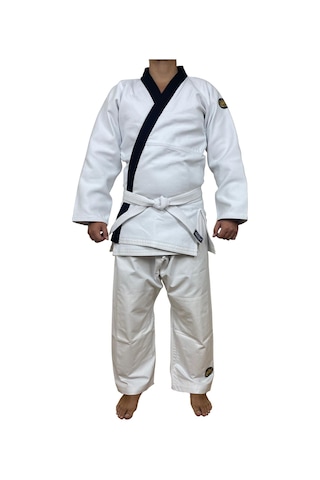 Jiu Jitsu Elbisesi Jujitsu Gi Bjj Gi Ju Jitsu Kimono Siyah Yakalı Beyaz