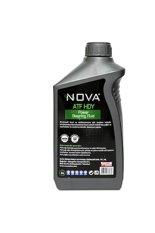 Nova Atf Hdy Hidrolik Direksiyon Yağı Yeşil 1 L