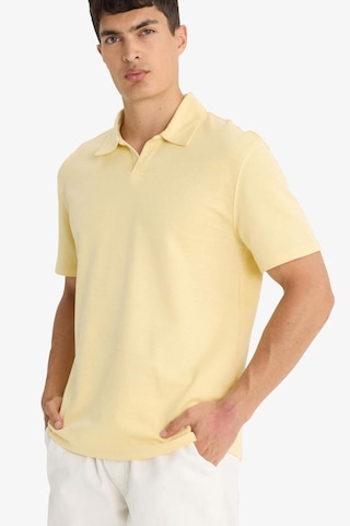 Defacto Regular Fit Polo Yaka Kısa Kollu Tişört F8363ax25smyl188 Sarı