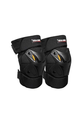 Primepickings Sulaıte Motosiklet Sürüş Ekipmanı Dişli Off-road Koruyucu Düşme Önleyici Dirsek Pedisi Siyah Standart