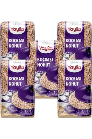 Yayla Koçbaşı Nohut 1 Kg X5 Yayla Koçbaşı Nohut 1 Kg X5