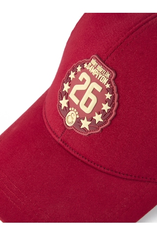 Gsstore Galatasaray 26. Şampiyonluk Şapka U261221 Kırmızı