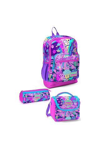 Coral High Kids Grafiti Desenli 3 Lü Okul Çanta Seti Set0123760