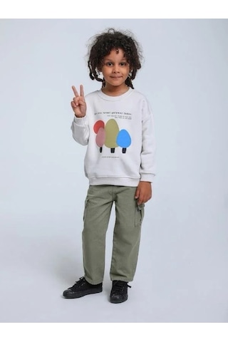 Jack Lions Erkek Bebek Yan Cepli Kargo Pantolon-14751 Yeşil