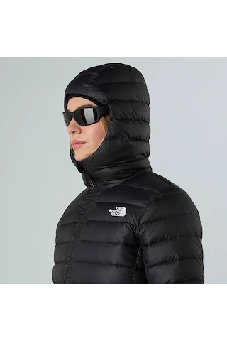 Siyah The North Face Kadın Kaz Tüyü Mont Classıc Down Hooded Jacket Nf0a8d3ejk31 Siyah