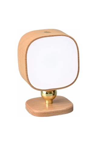 Cbtx 0604 Akıllı Mini Radar Sensör Başucu Gece Lambası Masa Lambası - Açık Kahverengi