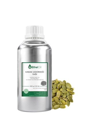 Etheloil Kabak Çekirdeği Sabit Yağı 500 G
