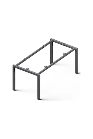 Api Design Rado Metal Ofis Çalışma Masa Ayağı Ahşap-cam-mermer İçin Uygun Siyah