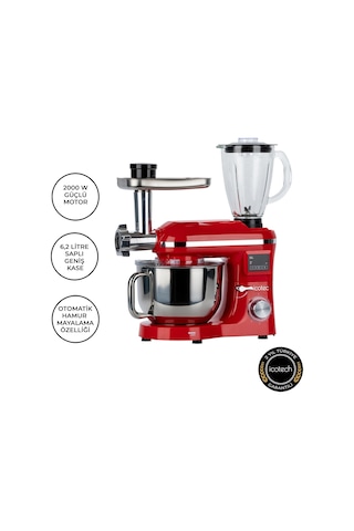 Icotech SM50 2000W 6.2 L Pro Hamur Yoğurma Makinesi
