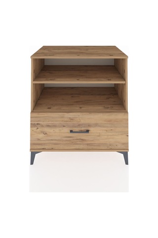 Kronos Şifonyer 2 Raflı Tek Çekmeceli 88x59x96 Çam-çam Çam