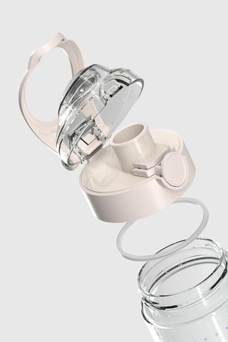 Renga Saga Desenli 630 Ml Tritan Matara 912057 Bej Bej