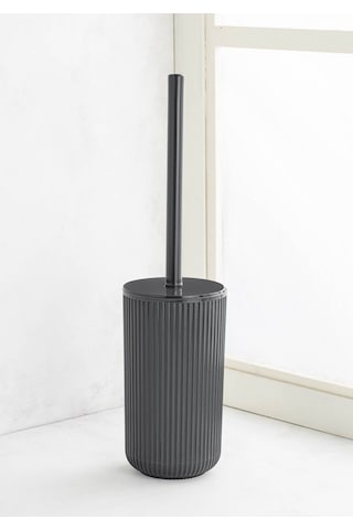 Nandy Home Kıl Fırçalı Hijyenik Tuvalet, Banyo Fırçası Antrasit