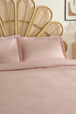 Karaca Home Maisy Bambu Çift Kişilik Pike Takımı Pudra Pudra