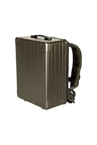 Aleon Hibrit 42 Cm Sırt Çantası, Dizüstü Bilgisayar Bölmeli, Fermuarlı, Yastıklı Taşıma Sistemi Haki