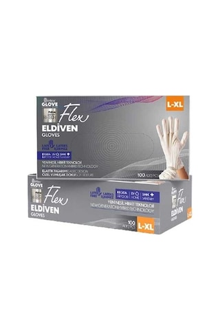 Reflex Flex Eldiven Tek Kullanımlık Pudrasız Krem Eldiven 100'lü Reflex Flex Eldiven Tek Kullanımlık Pudrasız Krem Eldiven 100'lü