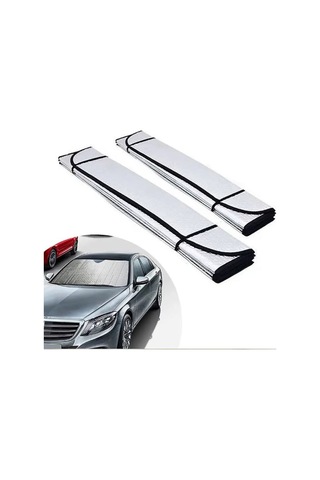 Oto Ön Cam Güneşlik Katlanabilir Uv Koruyucu Renault Megane Hyundai İ20 Opel Astra Toyota Corolla -