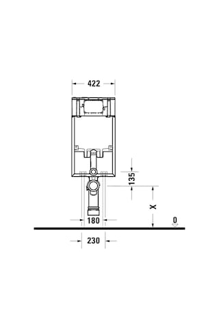 Duravit Durasystem Gömme Rezervuar Wd1030000000 Gri