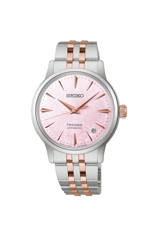 Seiko Presage Cocktail Limited Edition Srpm06 Kadın Kol Saati Altın - Siyah