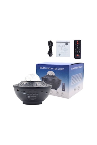 Ximistore9 Evren Projeksiyonlu Bluetooth Şarjlı Yıldız Işığı - Romantik Atmosfer Aydınlatma