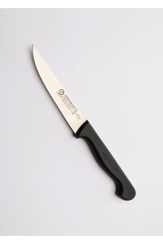 Sürdövbisa 3'lü Siyah Mutfak Seti Plastik Sap Çok Renkli