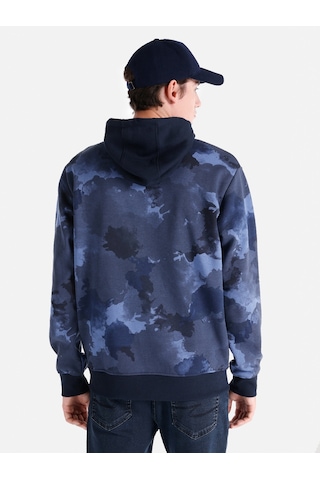 Colin's Colins Regular Fit Baskılı Lacivert Erkek Sweatshirt Cl1064612 Lacivert