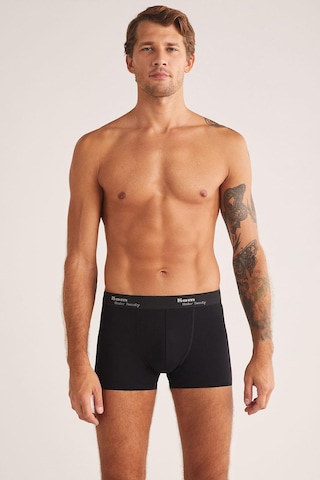 Pierre Cardin Kom Tight Siyah 2'li Şort Boxer 2'li Avantajlı Paket Siyah