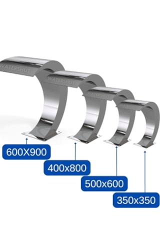 350x350mm Kobra Tip Havuz Şelalesi Et Kalınlığı 1,5mm
